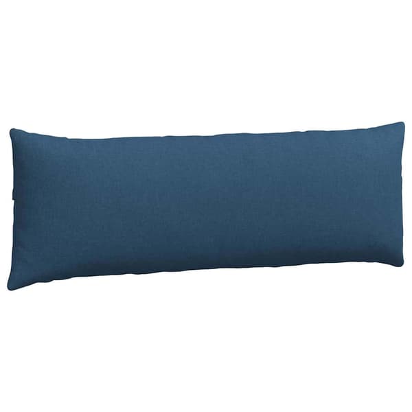 Sofakuddar 2 pcs Blå 120 x 40 cm tyg