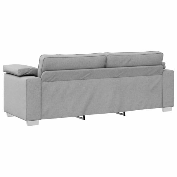 3-Sits soffa Moln Grå 220 cm tyg