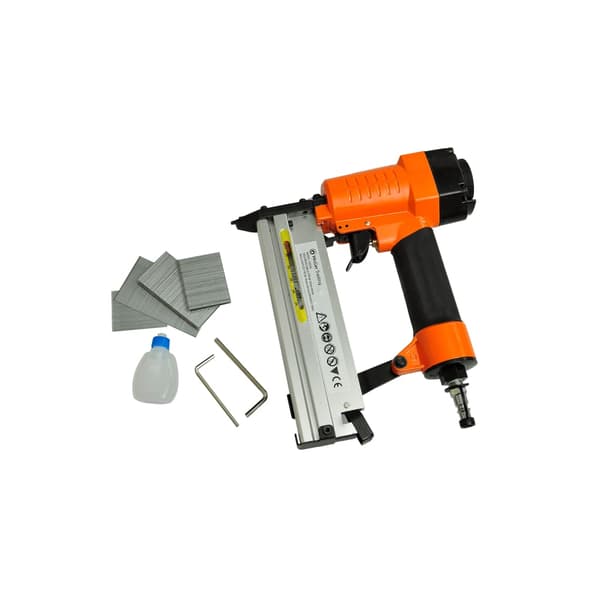 2-i-1 Häftpistol och spikpistol med tryckluft