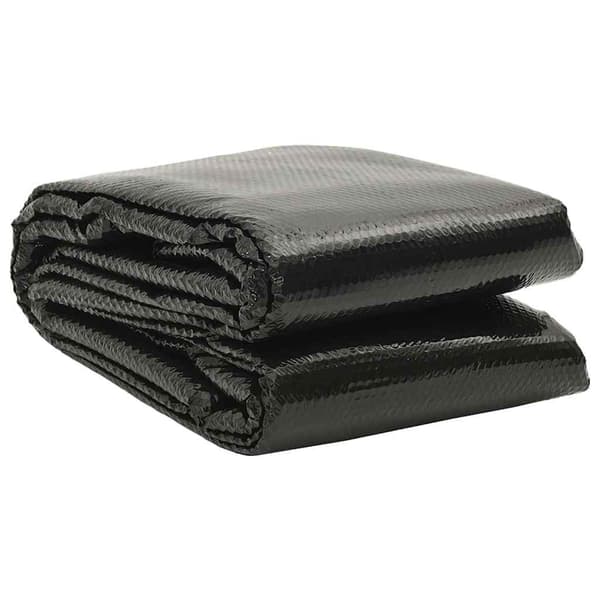 Poolskydd svart 450x220 cm PE