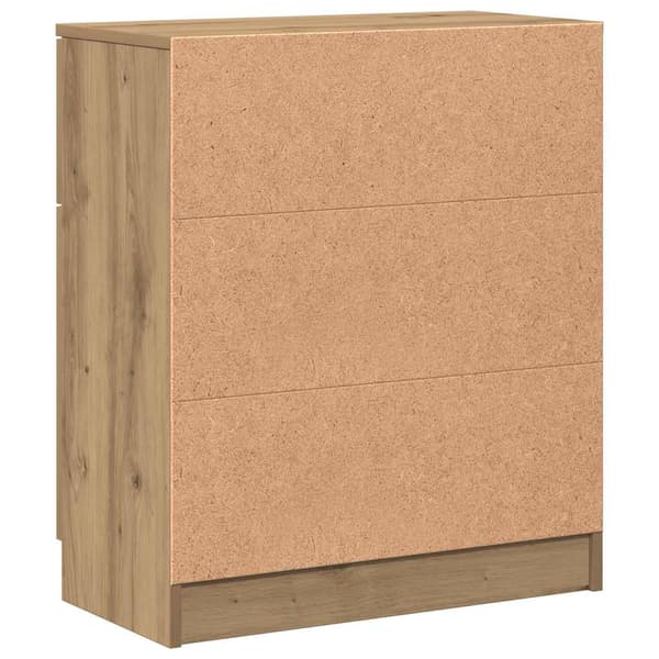 Skänk ek 60x30x70 cm konstruerat trä