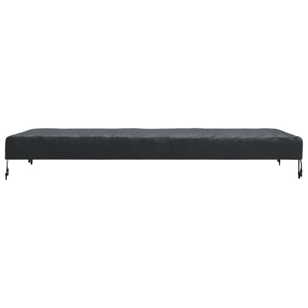 Bordskydd 182 x 92 x 15 cm tyg Rektangulär Vattentålig Svart
