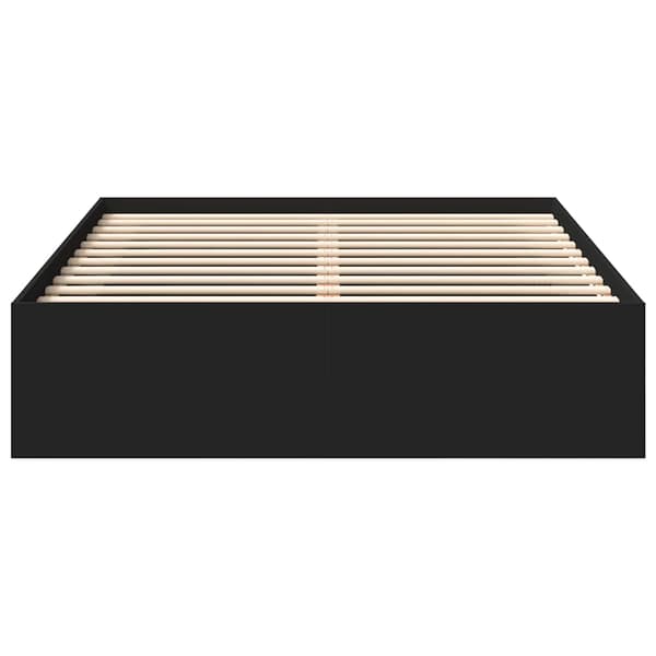 Sängram svart 140x200 cm