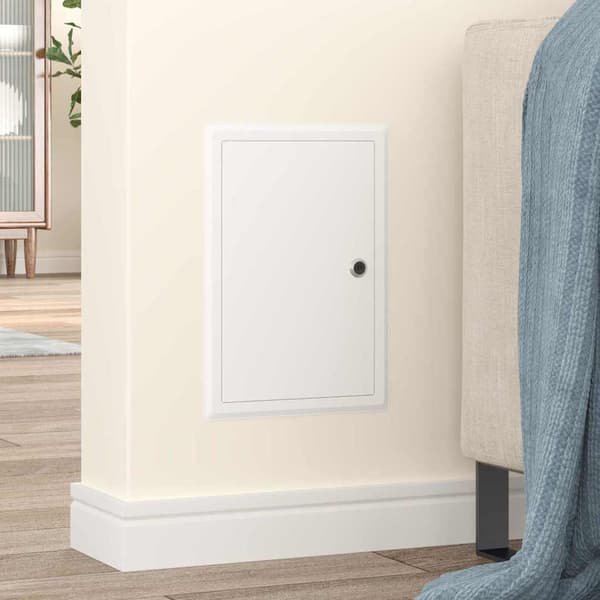 Åtkomstpanel Vit 33 x 23 x 3 cm Stål