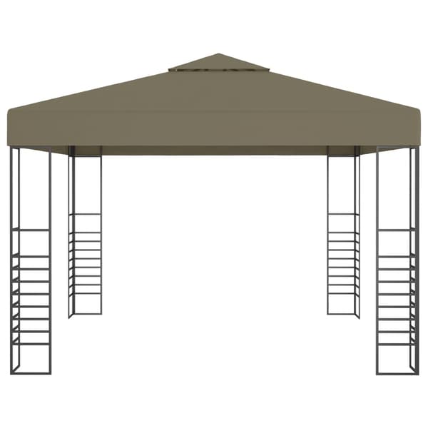 Paviljong 3x3 m taupe 180 g/m²