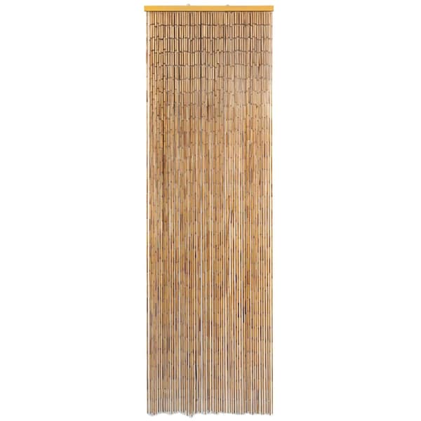 Insektsdörrdraperi för husbil i bambu 56x185 cm