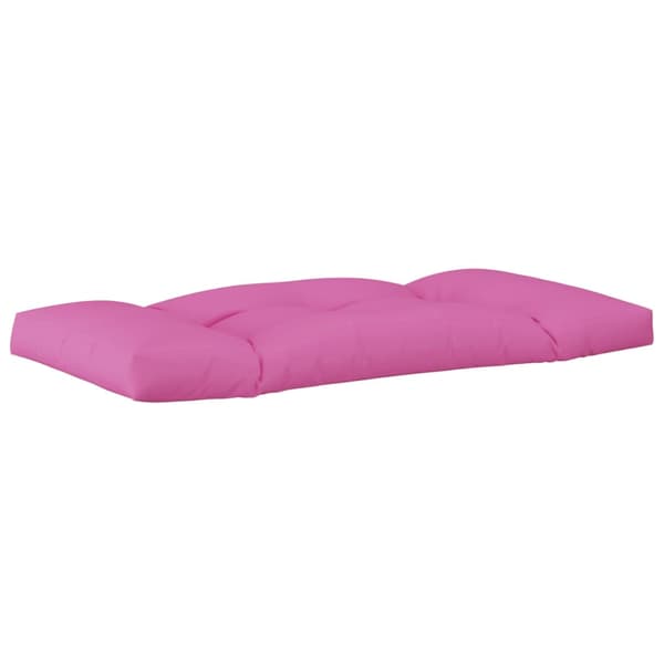 Dynor till pallsoffa 2 st rosa Oxford-tyg