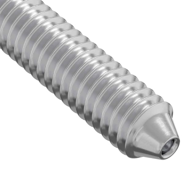 Skruv 2 pcs Silver M6 x 120 mm Stål