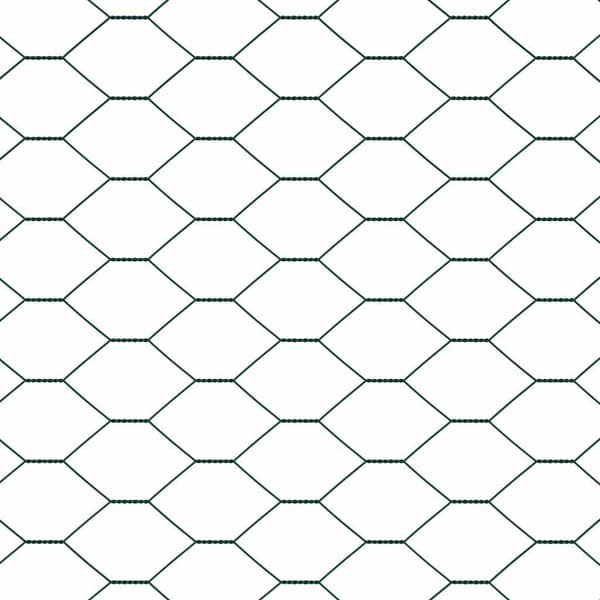 Hexagonstängsel Grön 1,4 x 25 m PVC