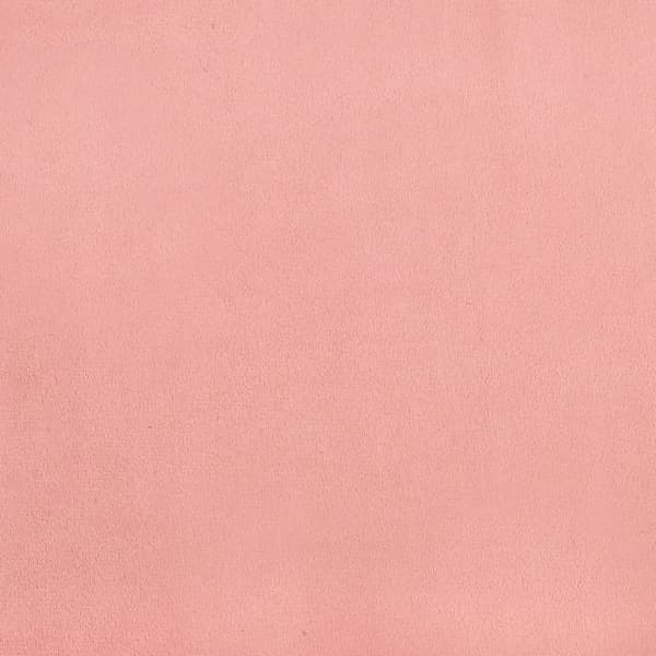 Ramsäng med madrass rosa 120x190 cm sammet