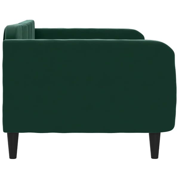 Dagbädd mörkgrön 100x200 cm sammet