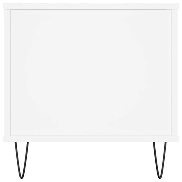 Soffbord vit 90x44,5x45 cm konstruerat trä