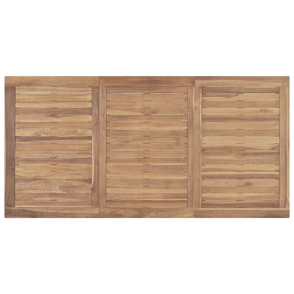 Trädgårdsbord 160x80x77 cm massiv teak