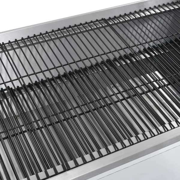Elektriskt grillspett rotfritt stål