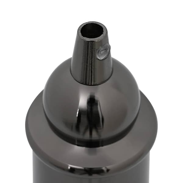 Lamphållare 2 st blank svart E27