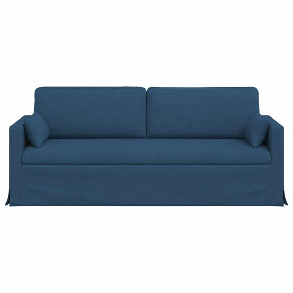Soffa Blå 198 x 78 x 80 cm tyg