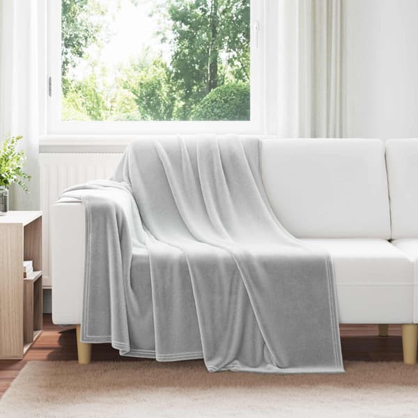 Kastfilt Grå 150 x 200 cm Fleece