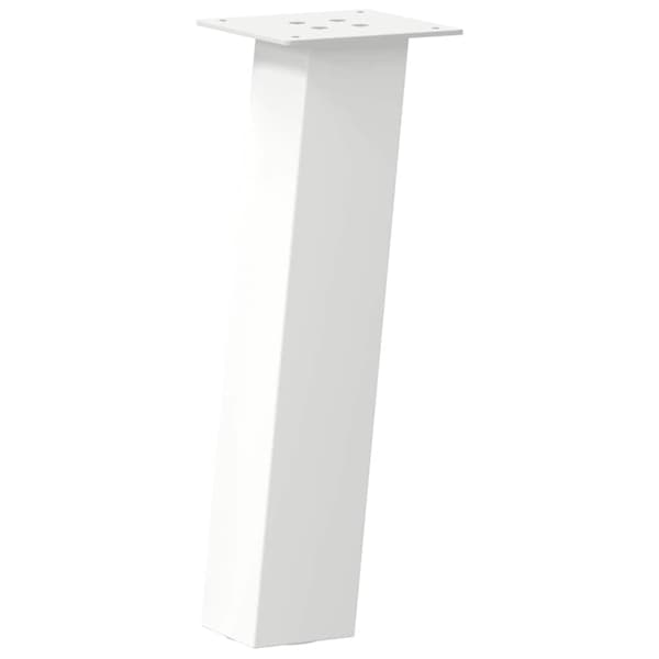 Soffbordsben 4 st vita 30 cm stål