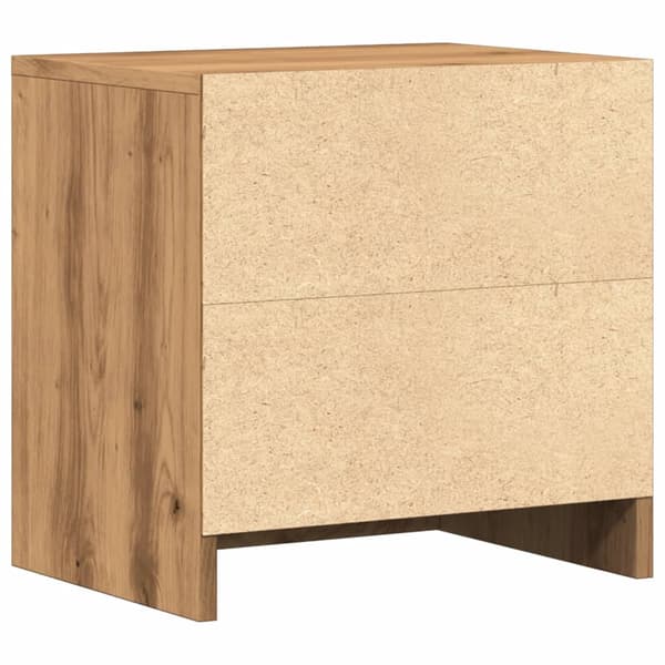 Sängbord ek 40x30x40 cm konstruerat trä