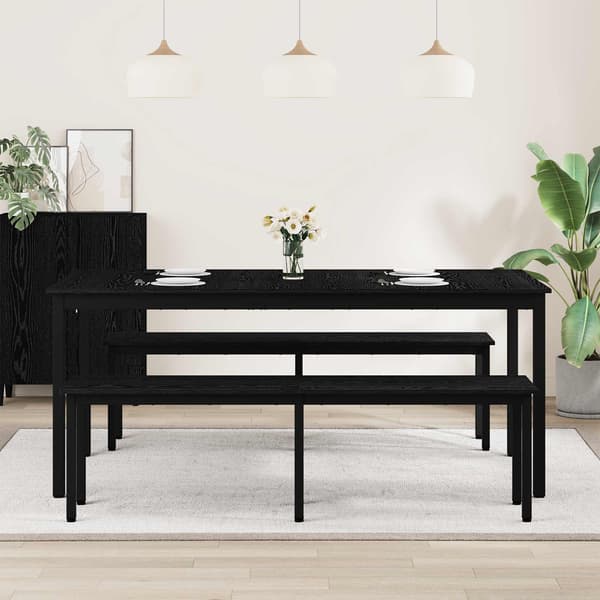 Matbord 180 x 90 x 75 cm Konstruerat trä Rektangulär