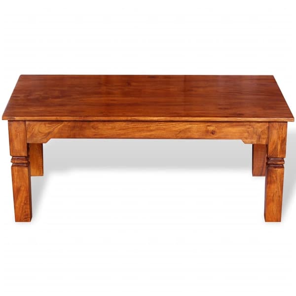Soffbord massivt trä 110x60x45 cm