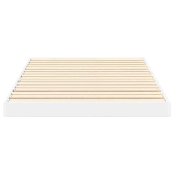 Sängram Vit 80 x 200 cm Konstruerat trä