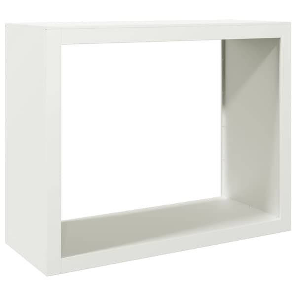 Vedställ vit 100x40x80 cm stål