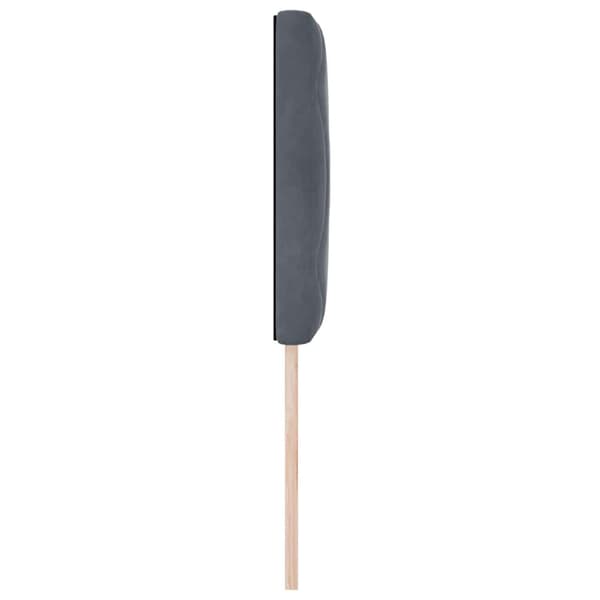 Huvudgavel Mörkgrå 80 cm Sammet