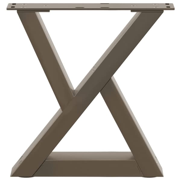 Soffbordsben 2 st naturstål 30x(30-31,3) cm stål