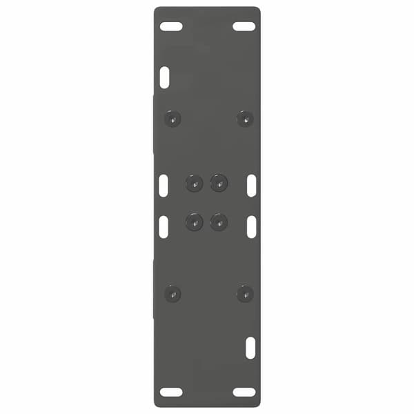 Matbordsben A-formade 2 st antracit 60x(72-73) cm stål