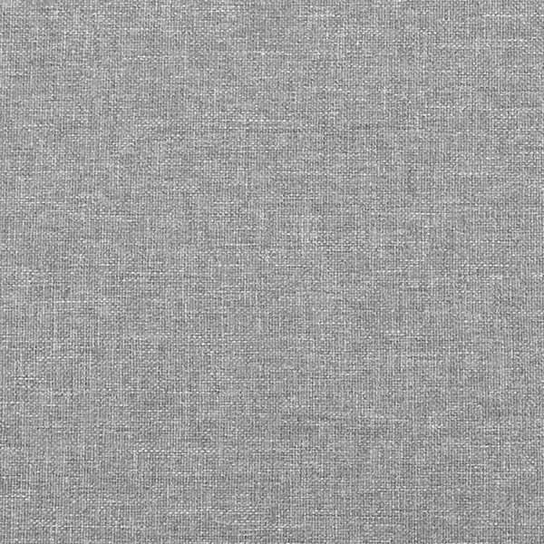 Sängram ljusgrå 120x190 cm tyg