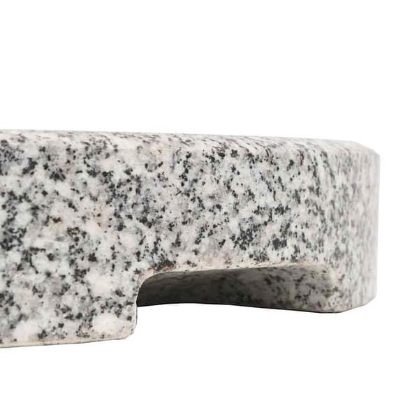 Parasollfot granit rund 20 kg