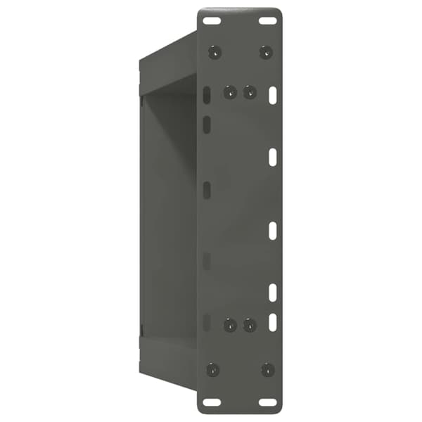 Soffbordsben U-formade 2 st antracit 38x(42-43) cm stål