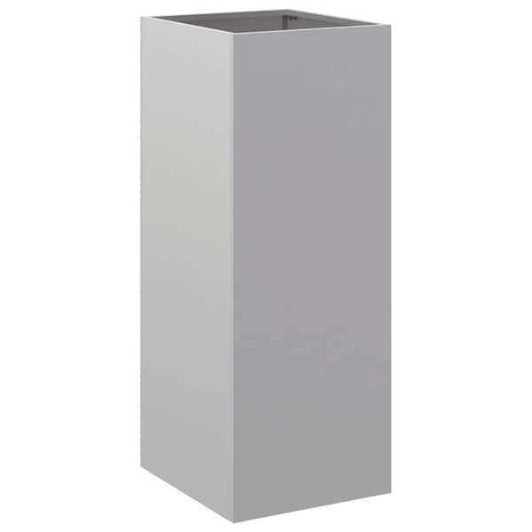 Odlingslåda silver 32x29x75 cm galvaniserat stål