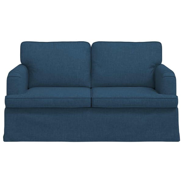 Soffa Blå 144 x 80 x 85 cm tyg