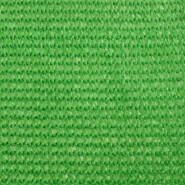 Solsegel 160 g/m² rektangulär ljusgrön 2,5x5 m HDPE