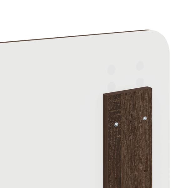 Huvudgavel Brun Ek Konstruerat trä