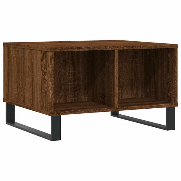 Soffbord brun ek 60x50x36,5 cm konstruerat trä