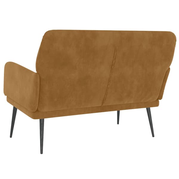 Bänk bun 108x79x79 cm sammet