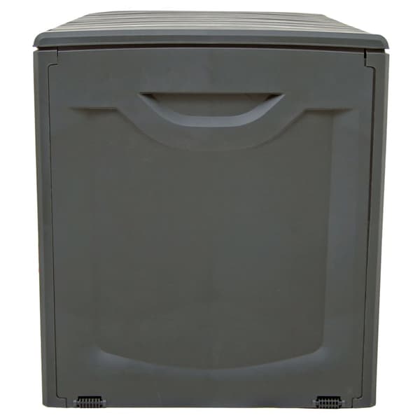 Dynbox svart 118x53x57 cm polypropen