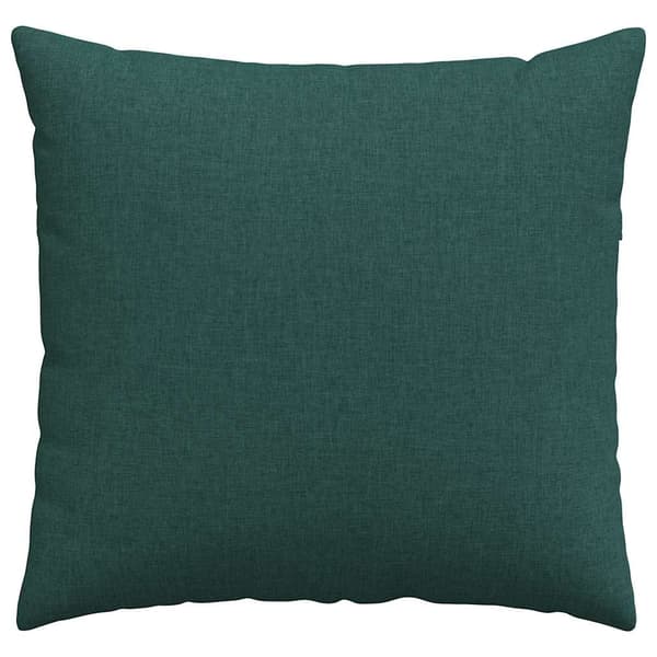 Sofakuddar 2 pcs Mörkgrön 45 x 45 cm tyg