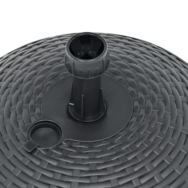 Parasollfot sand/vattenfylld 20 L antracit plastrotting