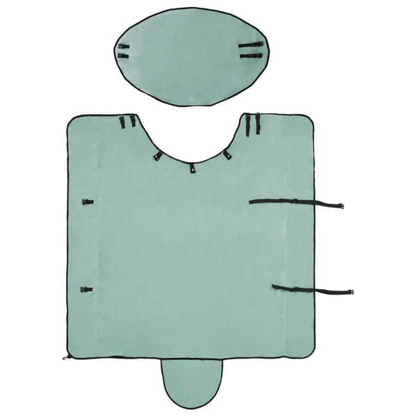 Hästdyna Speciell grön 155 cm Polyester Fleece