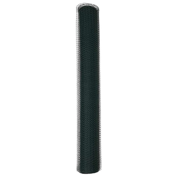 Hexagonstängsel Grön 1 x 100 m PVC