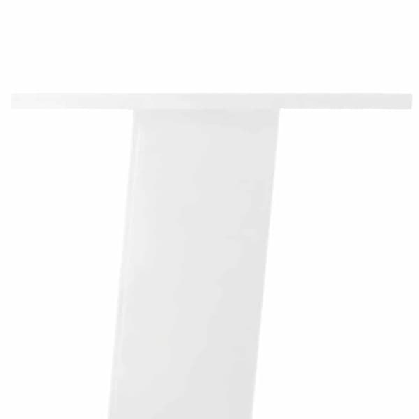 Soffbordsben 4 st vita 42 cm stål