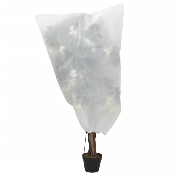 Fiberdukar med dragsko 12 st 70 g/m² 0,8x1 m