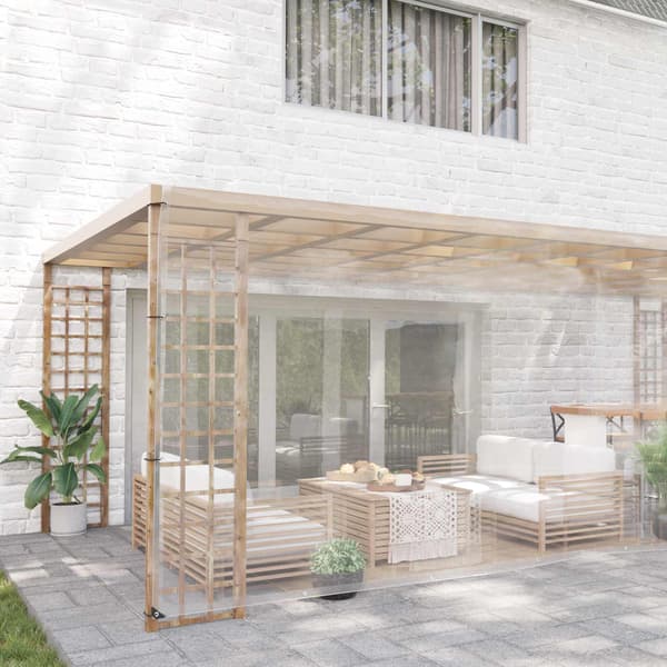 Växtskydd Transparent 6 x 12 m PVC