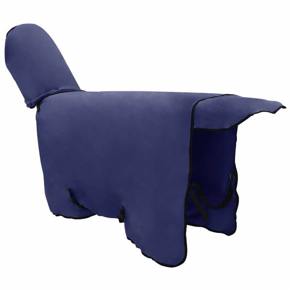 Hästdyna Mörkblå 115 cm Polyester Fleece