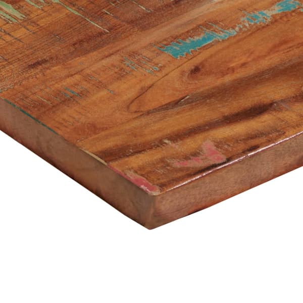 Bordsskiva 80x20x3,8 cm rektangulär massivt återvunnet trä
