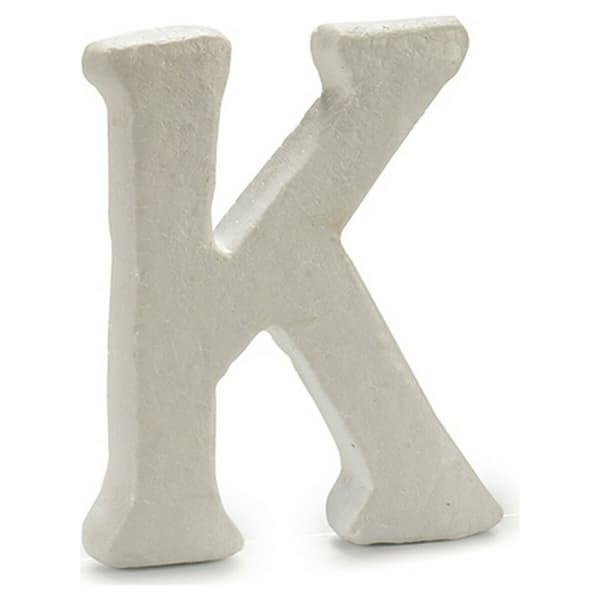 Kirjain K Pincello 1 x 15 x 13,5 cm polystyreeni
